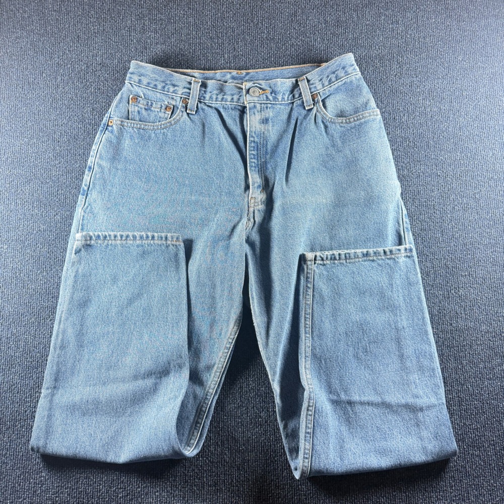 Levis 550 Relaxed Fit Tapered Leg Jeans Medium Wash Blue 14 Reg S 15551-4832